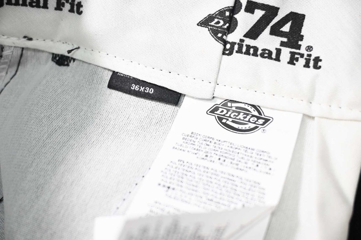 画像6: Dickies Customized 874 2-Tuck Pants Black (6)