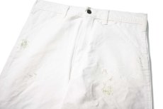 画像2: Used Stan Ray Painted Painter Pants White made in USA (2)