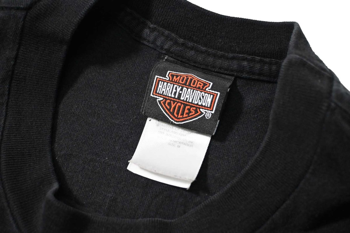 画像4: Used Harley-Davidson Print Tee (4)