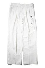 画像1: Dickies Customized 874 2-Tuck Pants White (1)