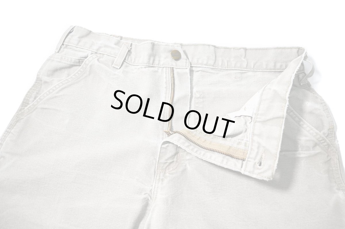 画像4: 11' Used Carhartt Duck Work Shorts Desert (4)