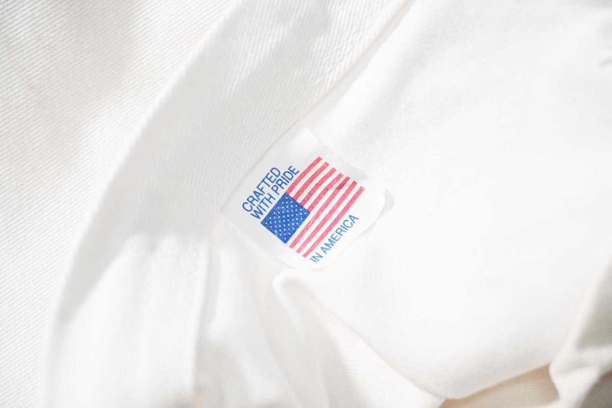 画像7: Used Stan Ray Painted Painter Pants White made in USA (7)