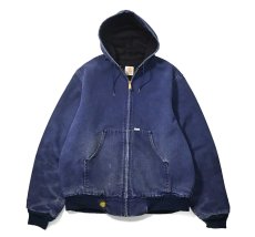 画像1: Used Carhartt Duck Thermal Lined Active Jacket Navy (1)