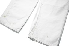 画像3: Used Stan Ray Painted Painter Pants White made in USA (3)