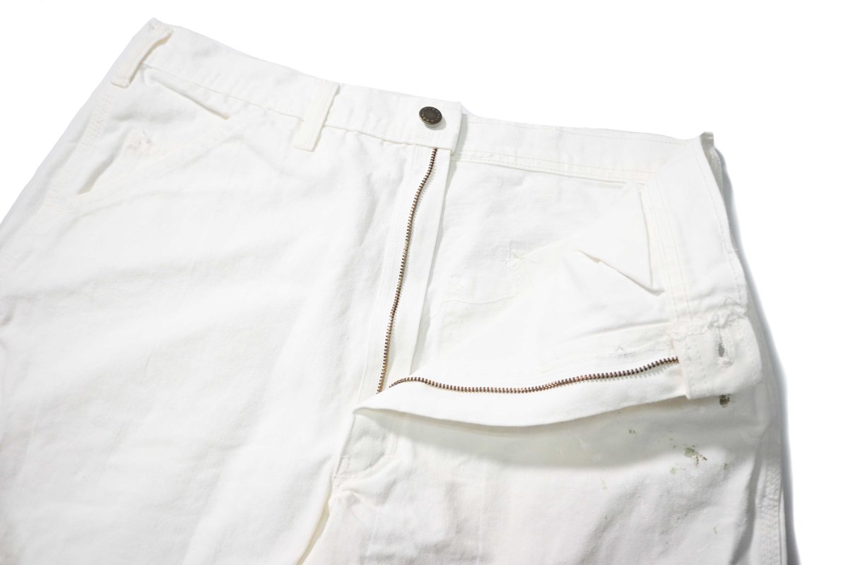 画像6: Used Stan Ray Painted Painter Pants White made in USA (6)