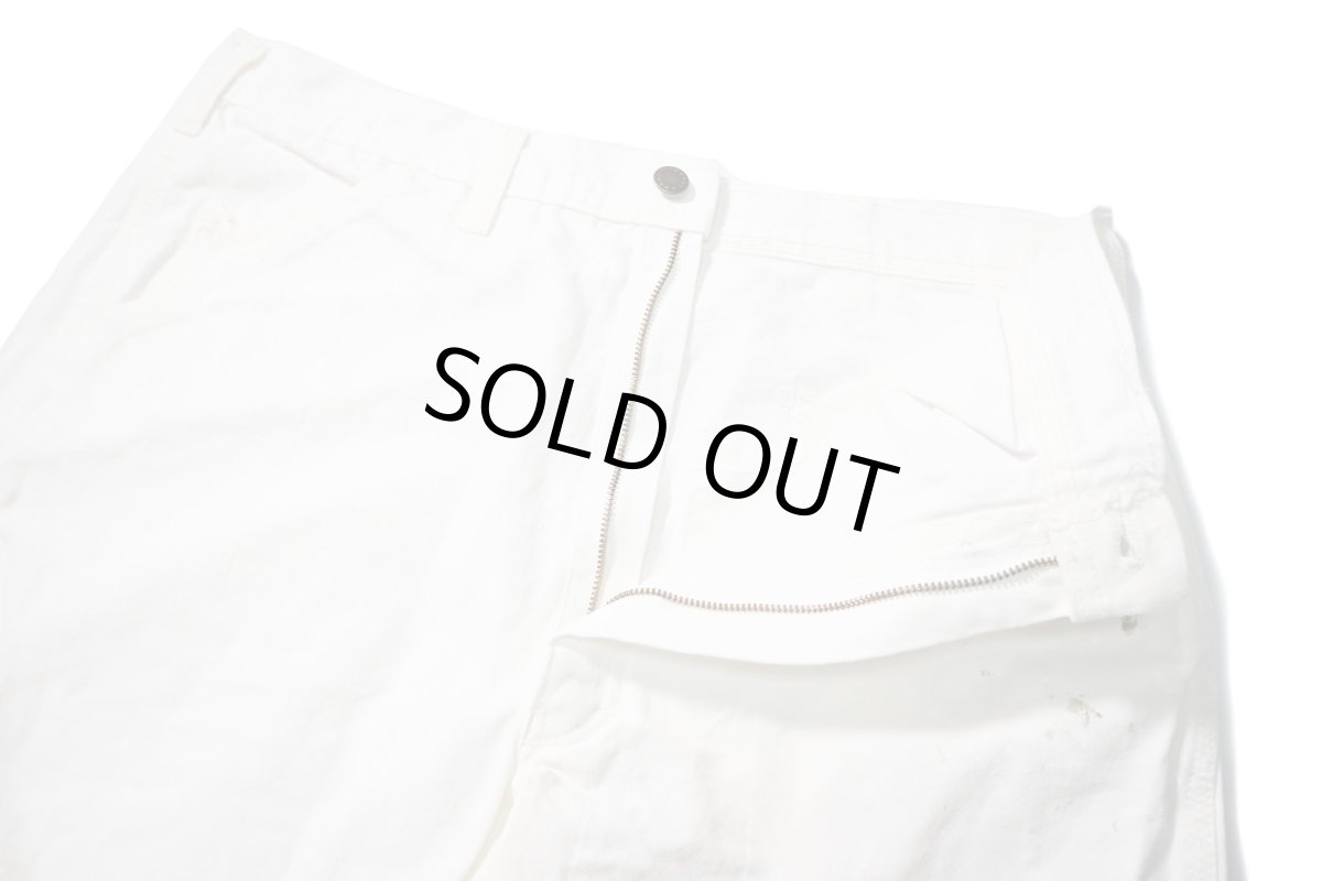 画像6: Used Stan Ray Painted Painter Pants White made in USA (6)