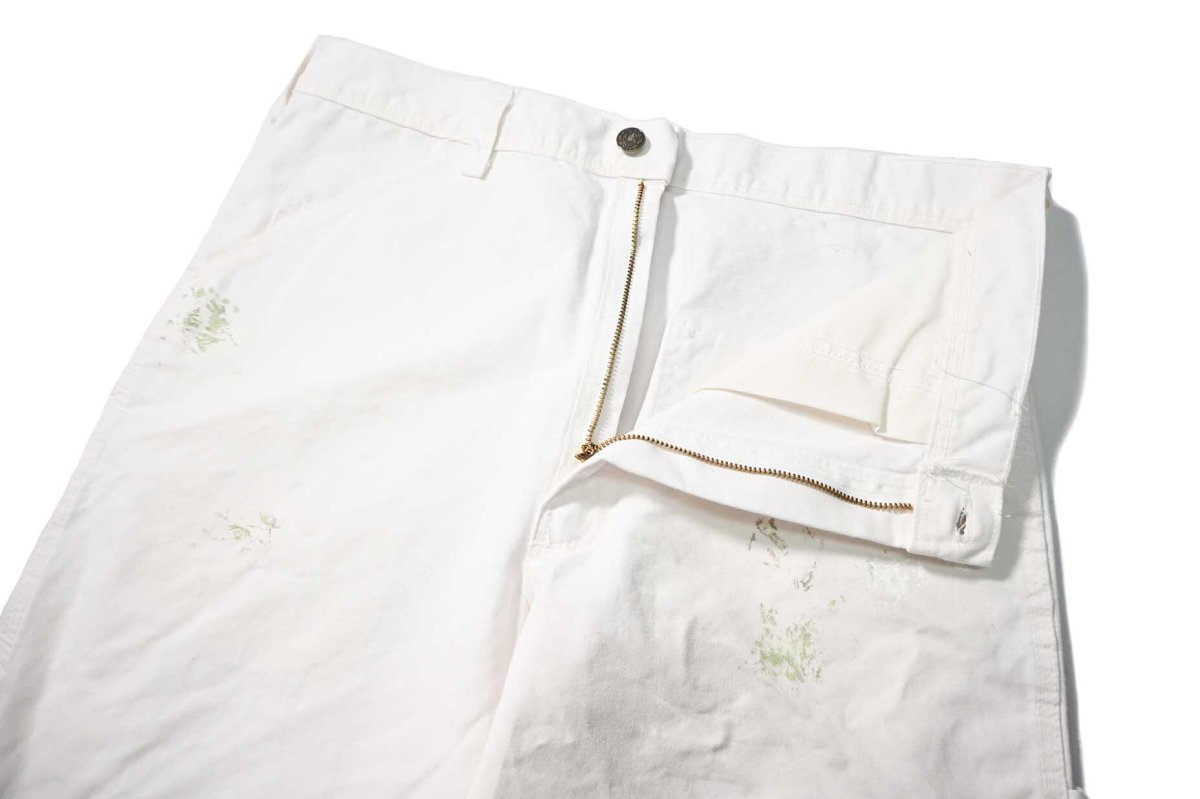 画像6: Used Stan Ray Painted Painter Pants White made in USA (6)