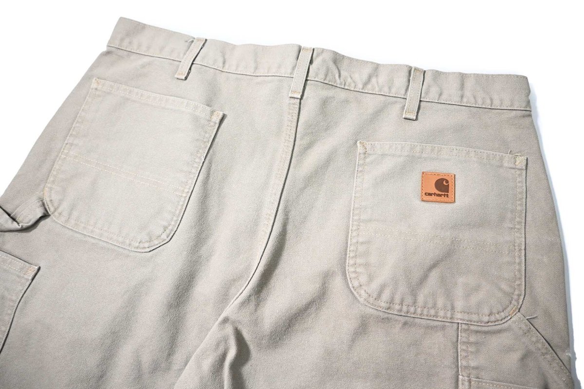 画像3: 14' Used Carhartt Duck Work Shorts Desert (3)