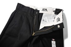 画像5: Dickies Customized 874 2-Tuck Pants Black (5)
