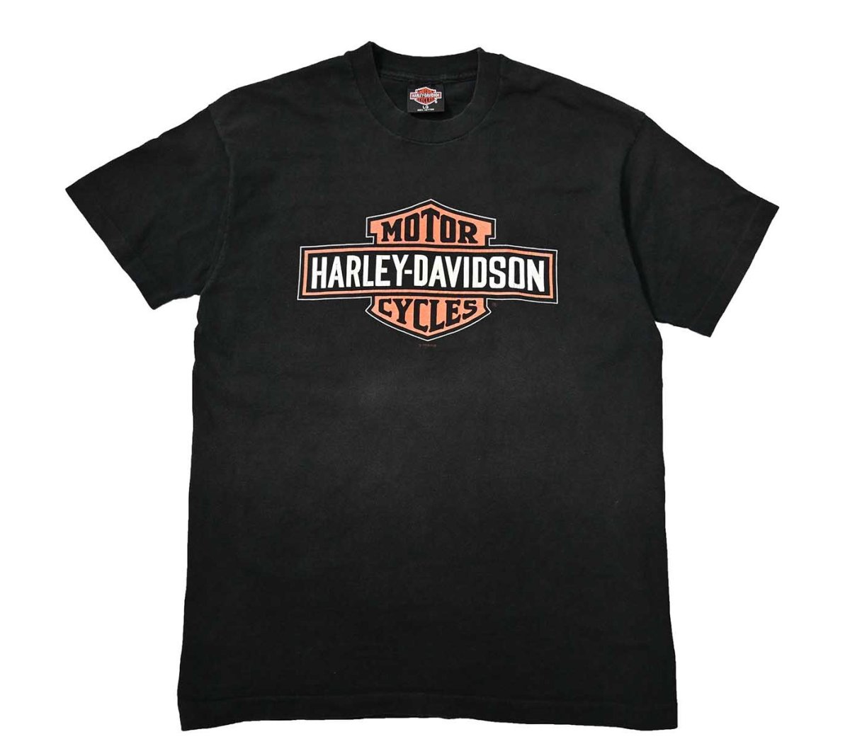 画像1: 90s Used Harley-Davidson Print Tee made in USA (1)