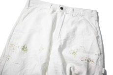 画像2: Used Stan Ray Painted Painter Pants White made in USA (2)