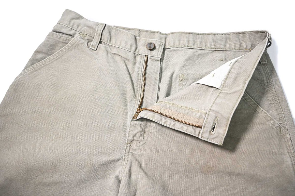 画像4: 07' Used Carhartt Duck Work Shorts Desert (4)
