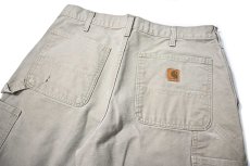画像3: 07' Used Carhartt Duck Work Shorts Desert (3)