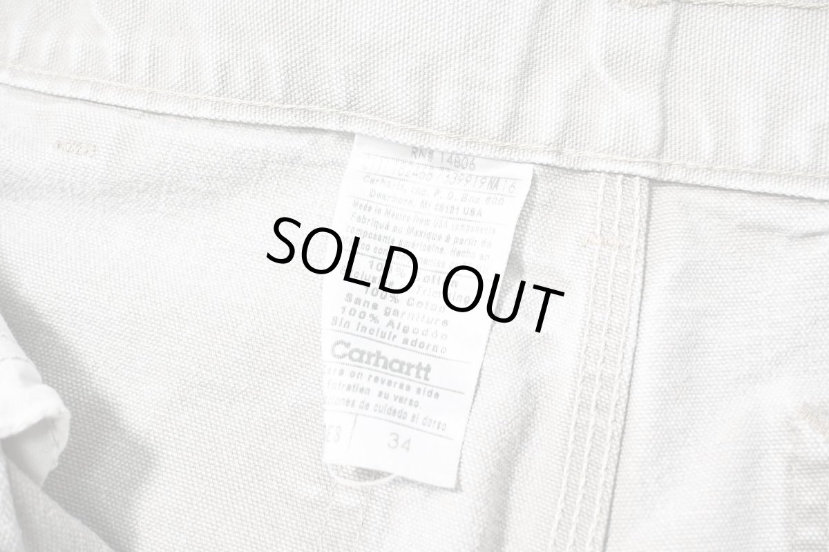 画像5: 11' Used Carhartt Duck Work Shorts Desert (5)