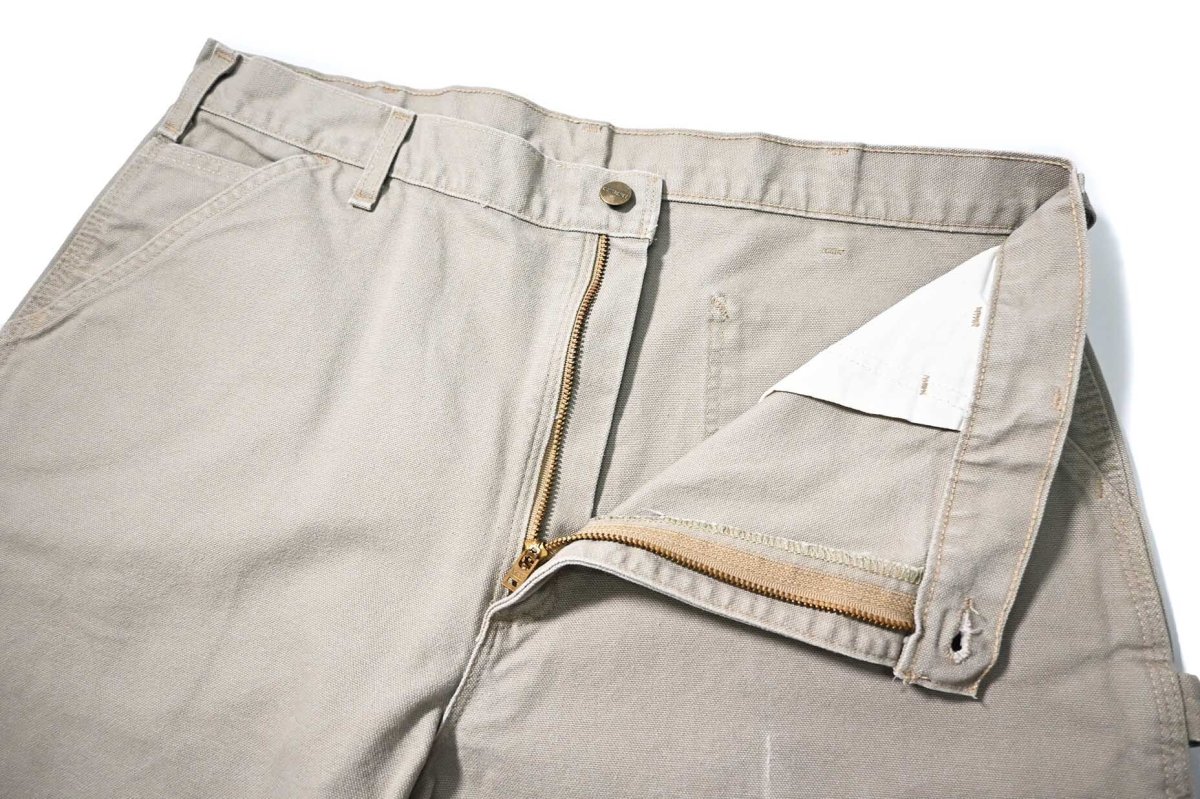 画像4: 14' Used Carhartt Duck Work Shorts Desert (4)