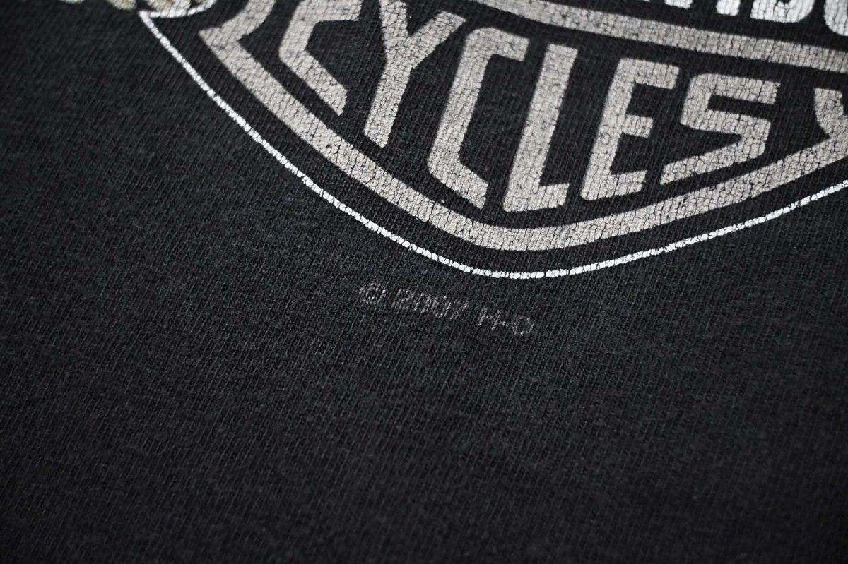 画像5: 00s Used Harley-Davidson Print Tee made in USA (5)