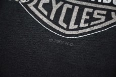 画像5: 00s Used Harley-Davidson Print Tee made in USA (5)