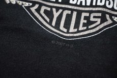 画像5: 00s Used Harley-Davidson Print Tee made in USA (5)