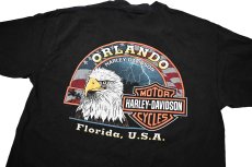 画像5: 00s Used Harley-Davidson Print Tee made in USA (5)