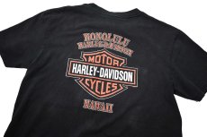 画像5: Used Harley-Davidson Print Tee (5)