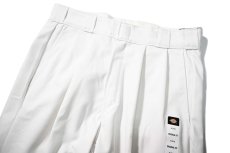 画像2: Dickies Customized 874 2-Tuck Pants White (2)