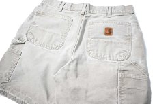 画像3: 11' Used Carhartt Duck Work Shorts Desert (3)