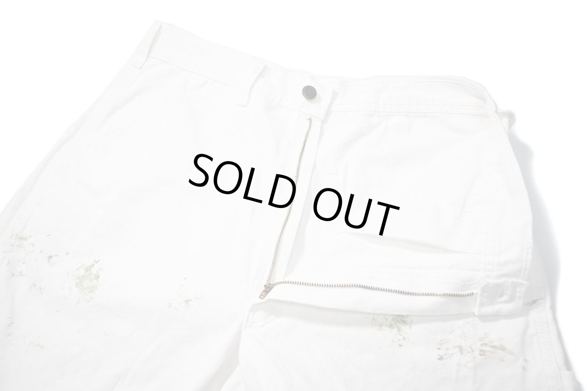 画像6: Used Stan Ray Painted Painter Pants White made in USA (6)