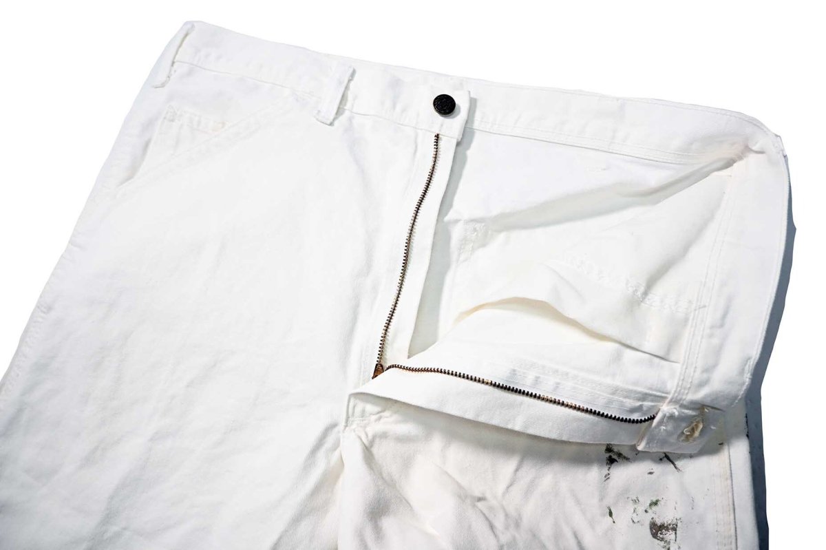 画像6: Used Stan Ray Painted Painter Pants White made in USA (6)