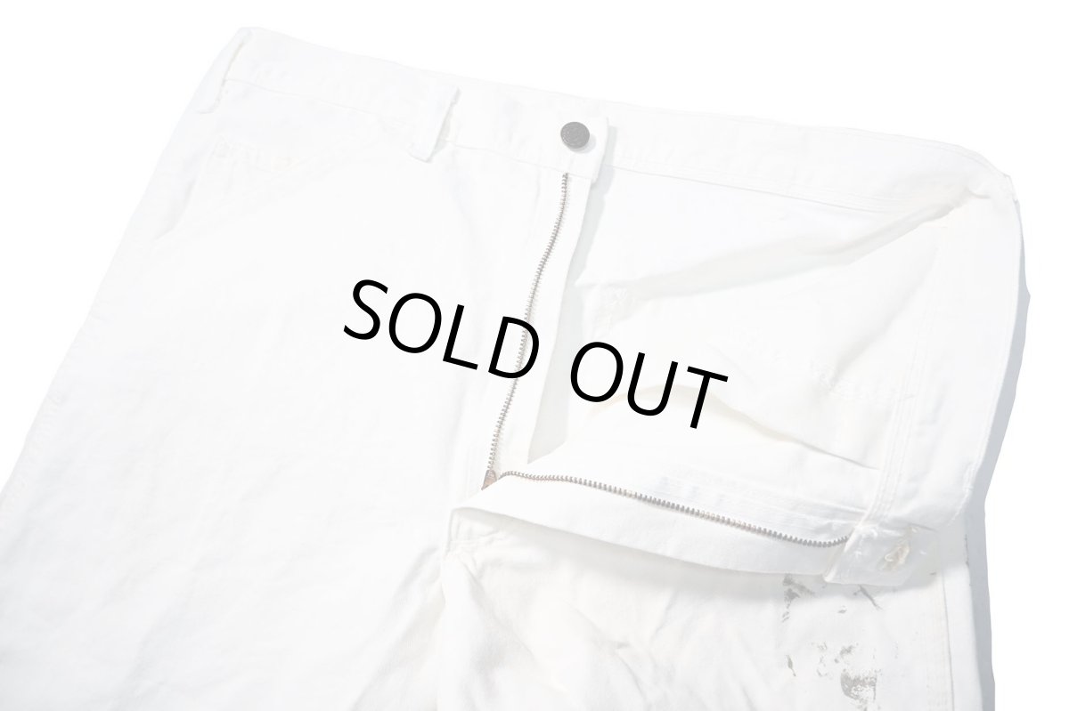 画像6: Used Stan Ray Painted Painter Pants White made in USA (6)