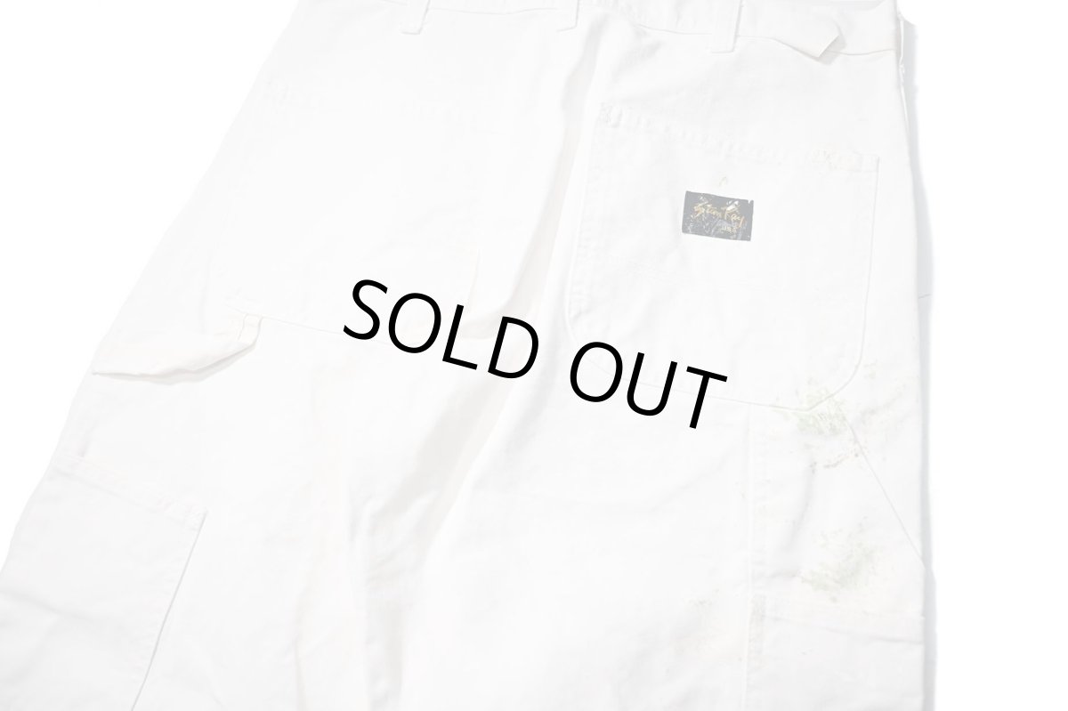 画像4: Used Stan Ray Painted Painter Pants White made in USA (4)