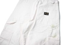 画像4: Used Stan Ray Painted Painter Pants White made in USA (4)