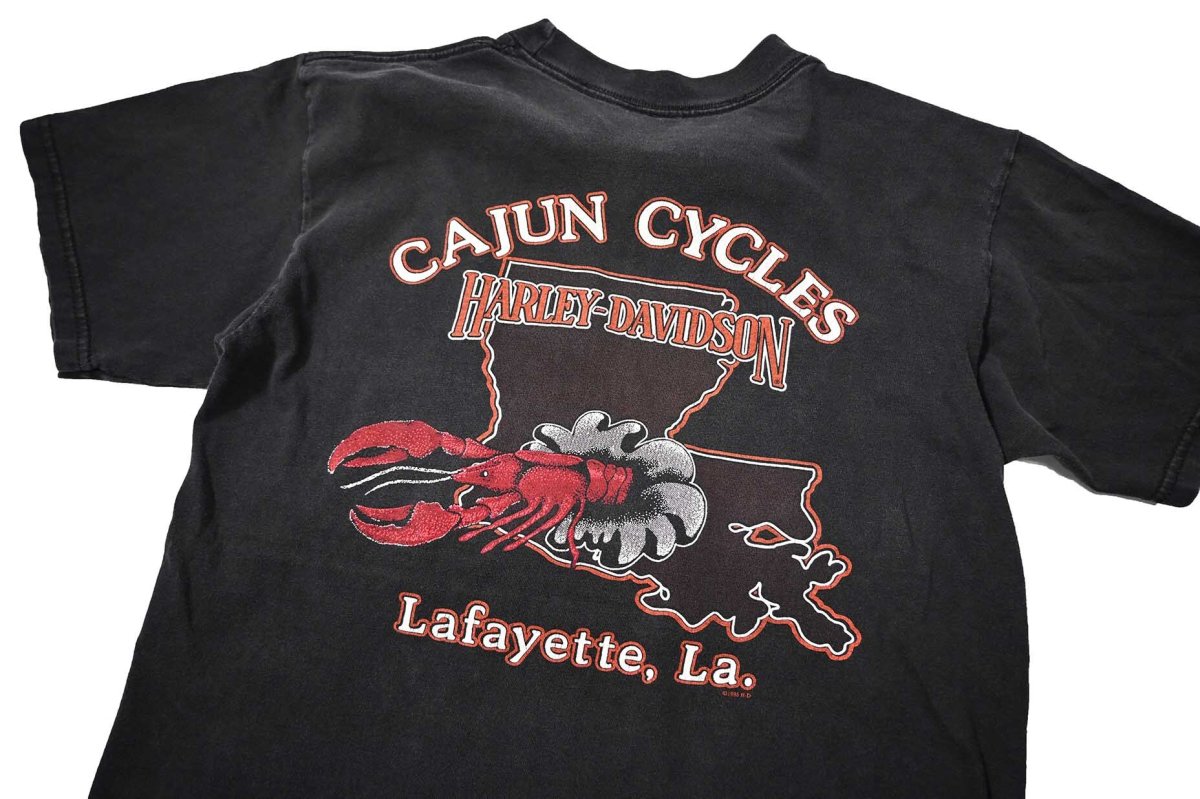 画像5: 90s Used Harley-Davidson Print Tee made in USA (5)