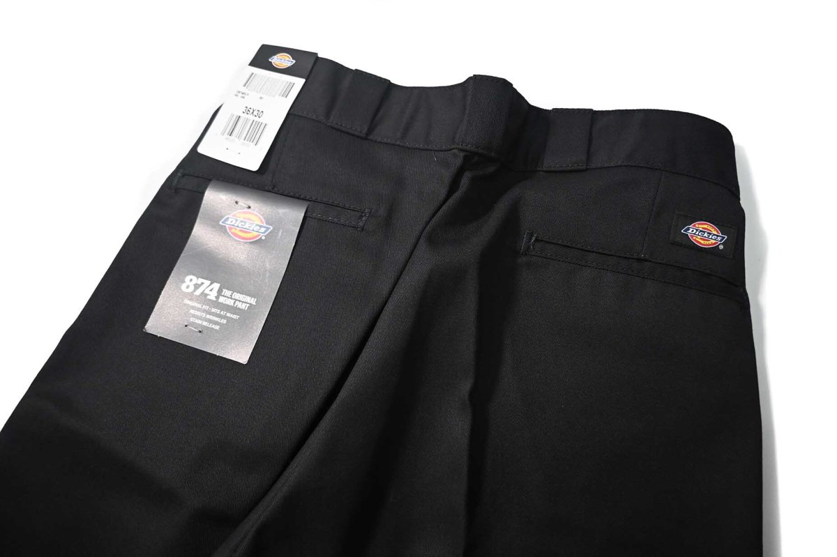 画像4: Dickies Customized 874 2-Tuck Pants Black (4)