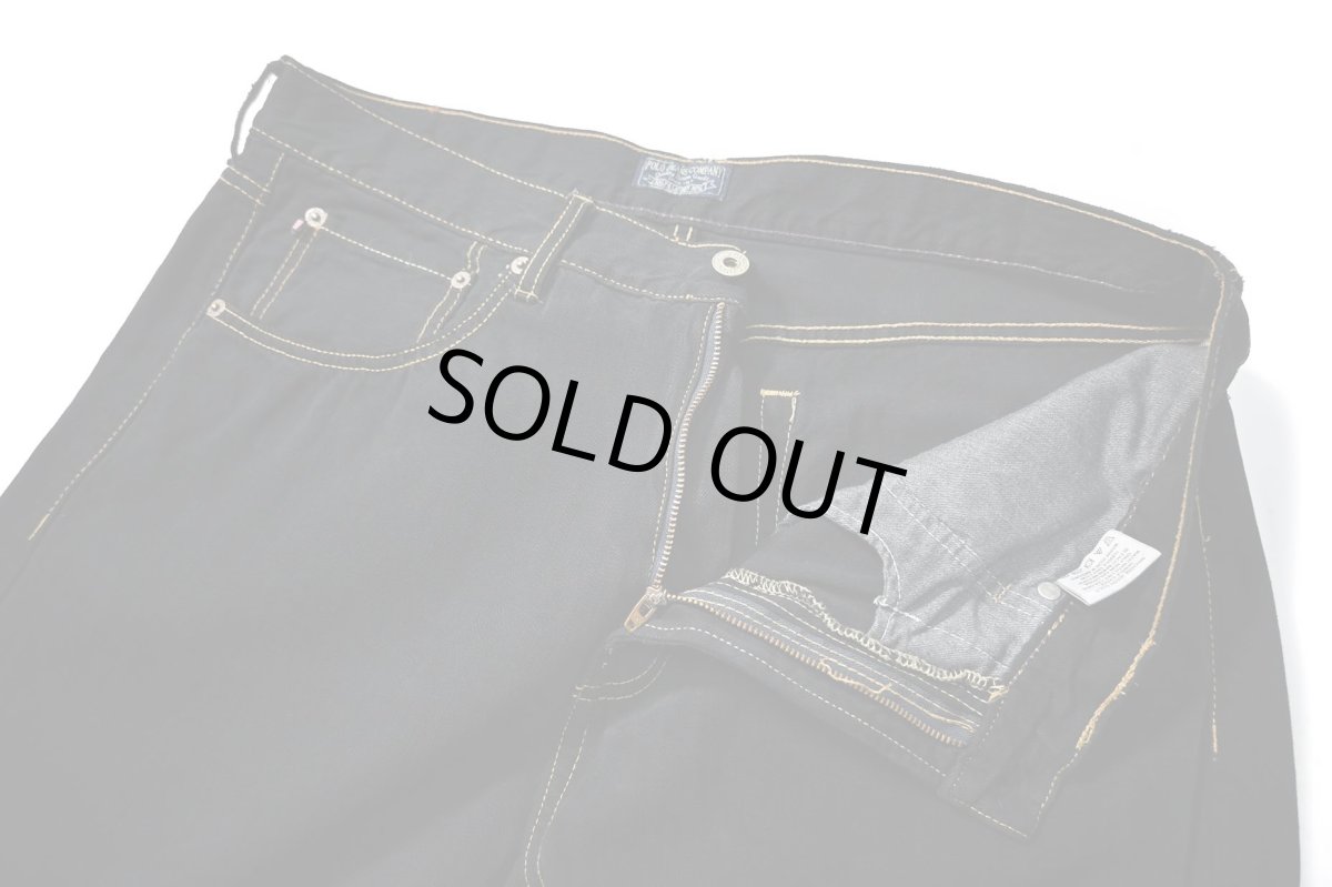 画像5: Used Polo Jeans Co. Ralph Lauren Denim Pants Black Over Dye ラルフローレン (5)