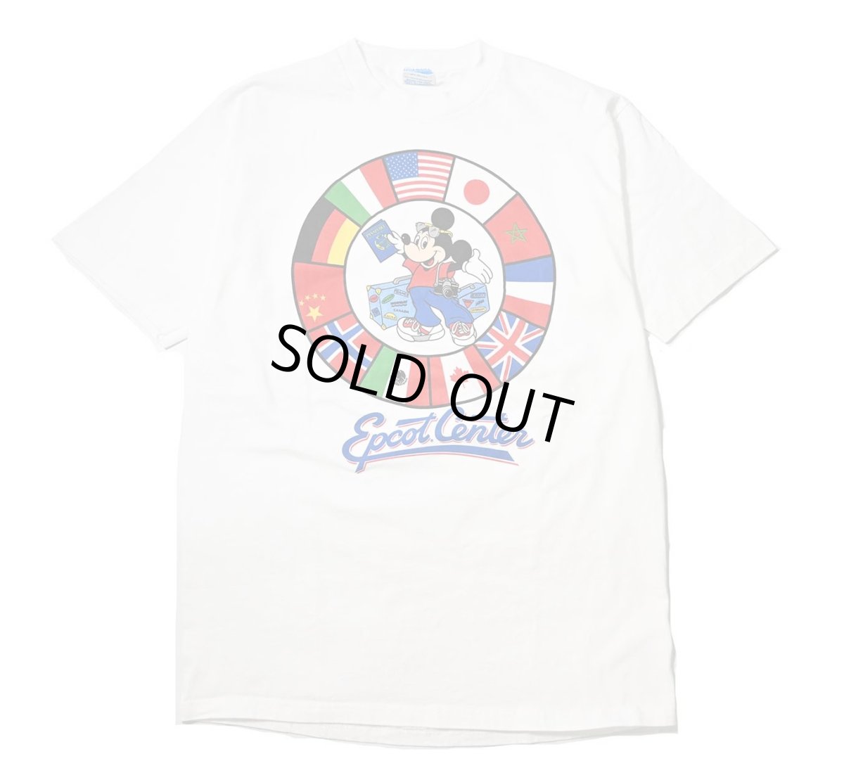 画像1: 80-90s Used Disney Print Tee made in USA (1)