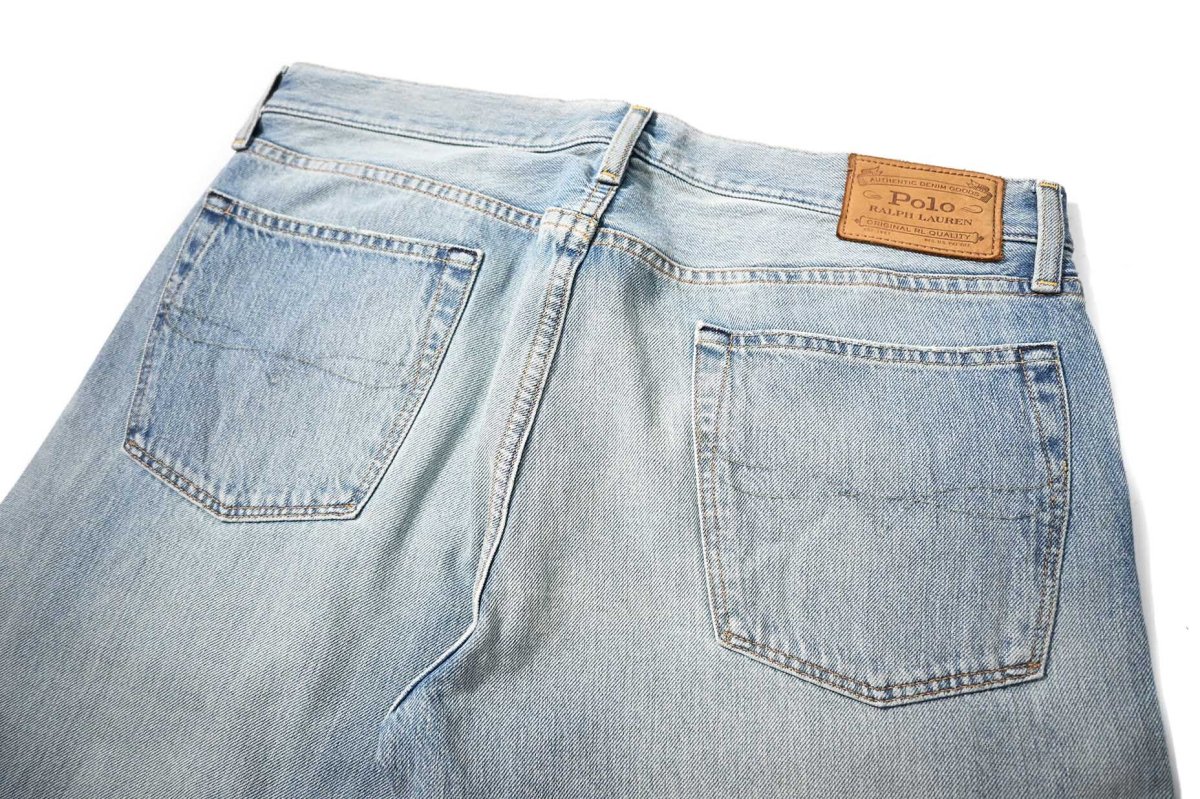画像4: Used Polo Ralph Lauren Denim Pants ラルフローレン (4)