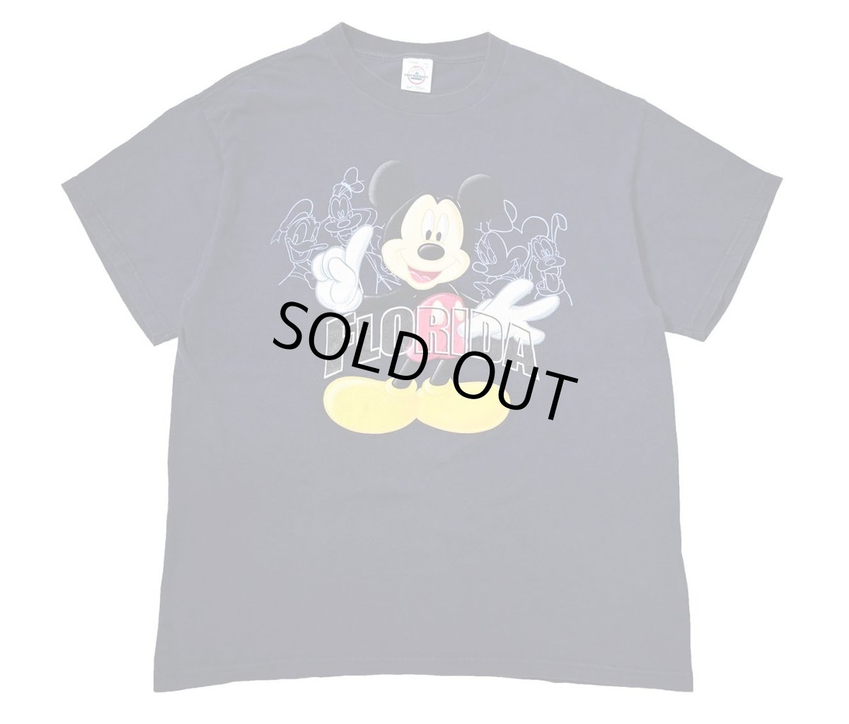 画像1: 00s Used Disney Print Tee (1)