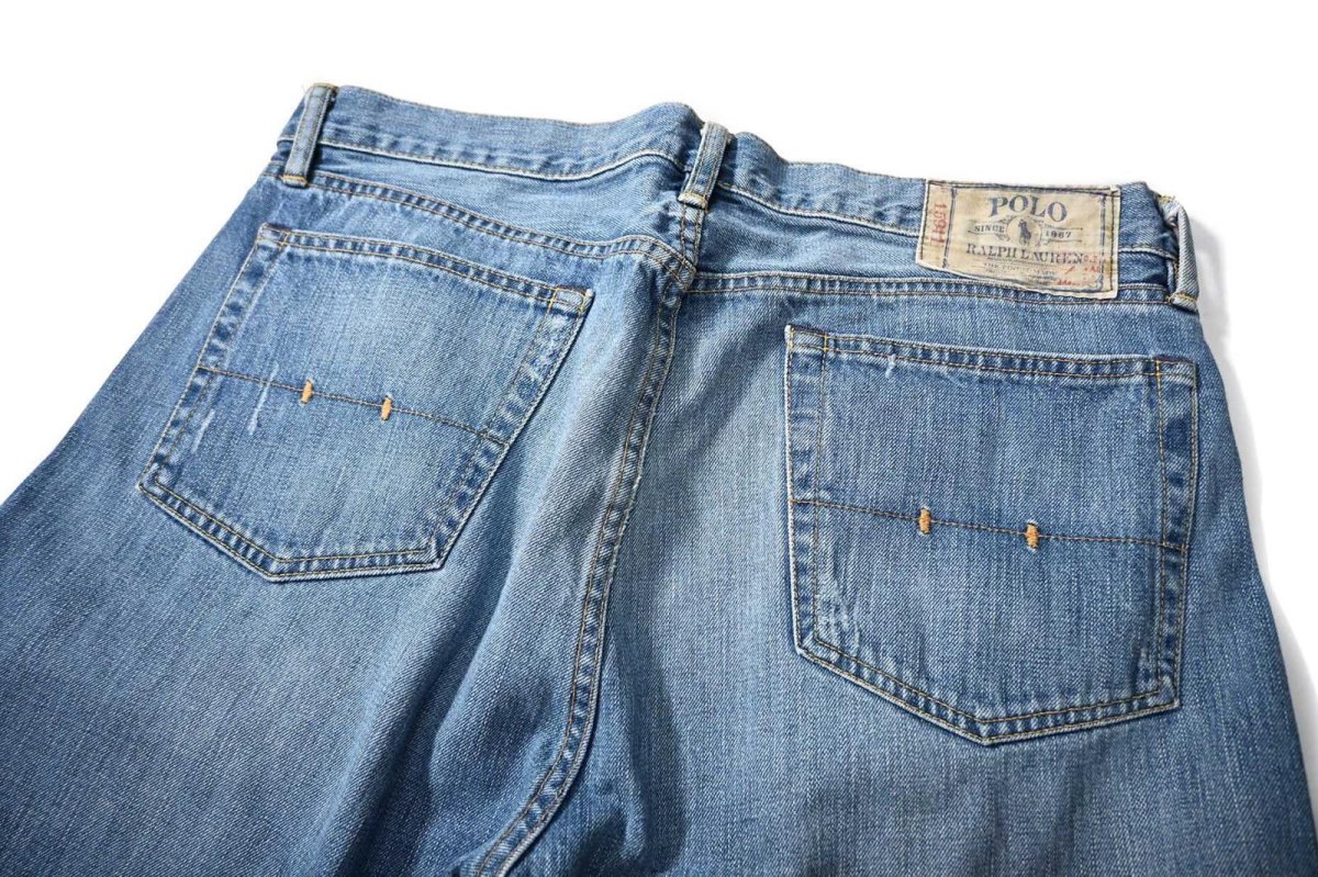 画像4: 90-00s Used Polo Ralph Lauren Denim Pants Classic 867 ラルフローレン (4)