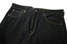 画像2: Used Polo Jeans Co. Ralph Lauren Denim Pants Black Over Dye ラルフローレン (2)