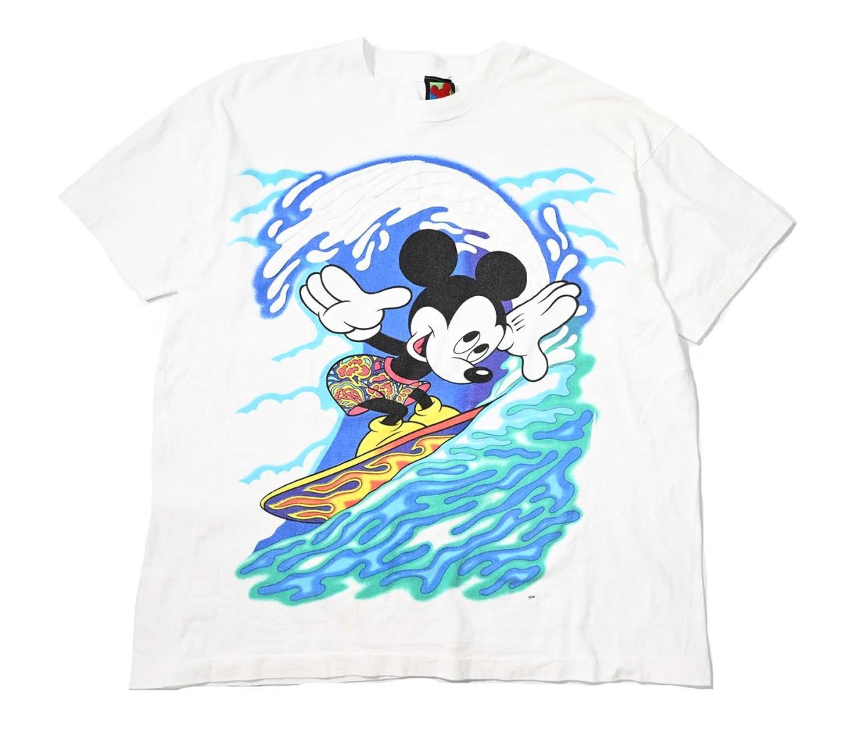 画像1: 90s Used Disney Print Tee (1)