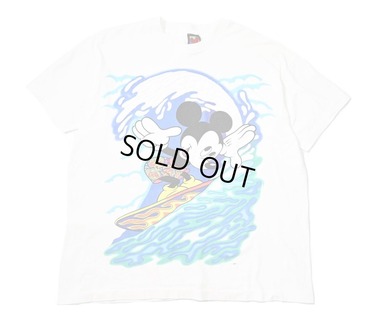 画像1: 90s Used Disney Print Tee (1)