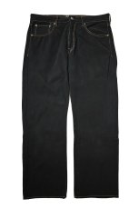 画像1: Used Polo Jeans Co. Ralph Lauren Denim Pants Black Over Dye ラルフローレン (1)