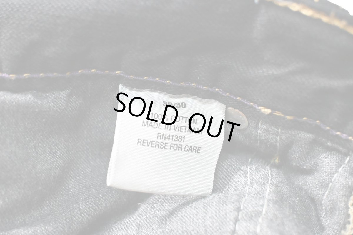 画像7: Used Polo Jeans Co. Ralph Lauren Denim Pants Black Over Dye ラルフローレン (7)