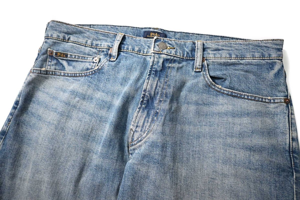 画像2: Used Polo Ralph Lauren Denim Pants ラルフローレン (2)