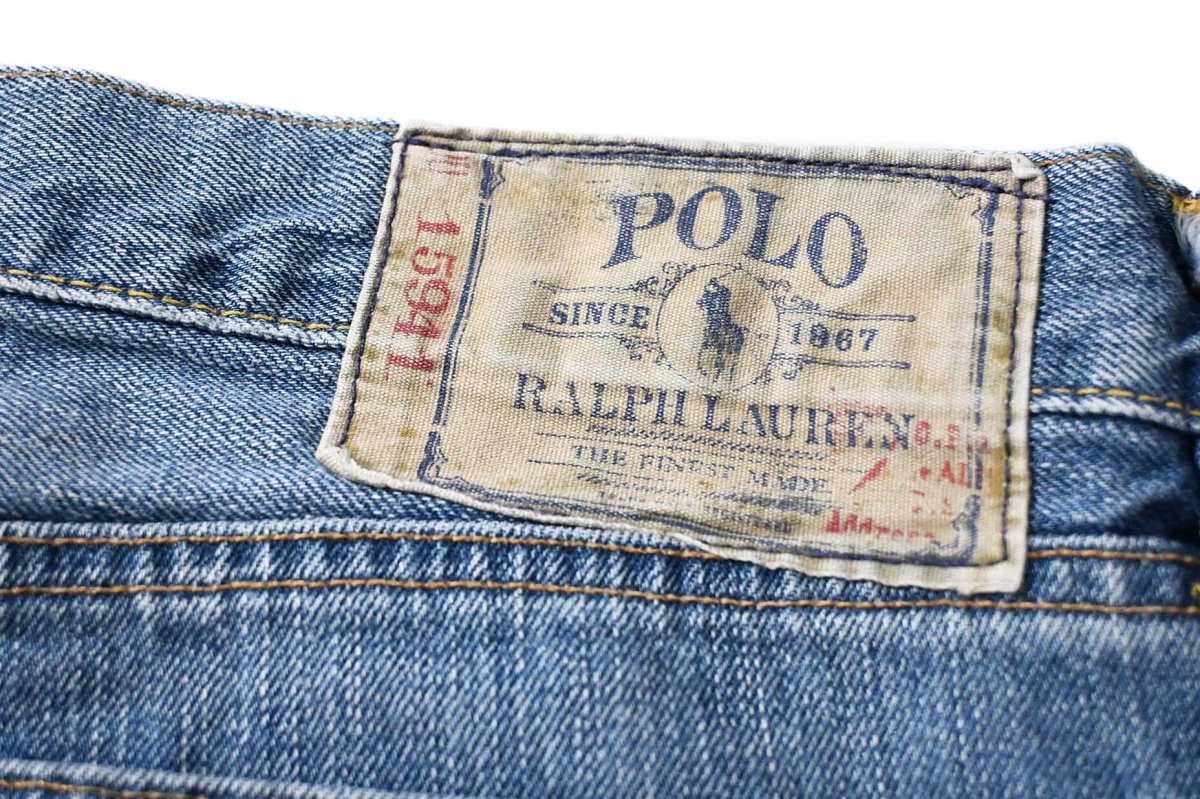 画像5: 90-00s Used Polo Ralph Lauren Denim Pants Classic 867 ラルフローレン (5)