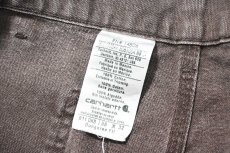 画像6: Used Carhartt Customized Duck Jorts Dark Brown (6)