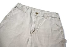 画像2: Used Carhartt Customized Duck Jorts Desert (2)