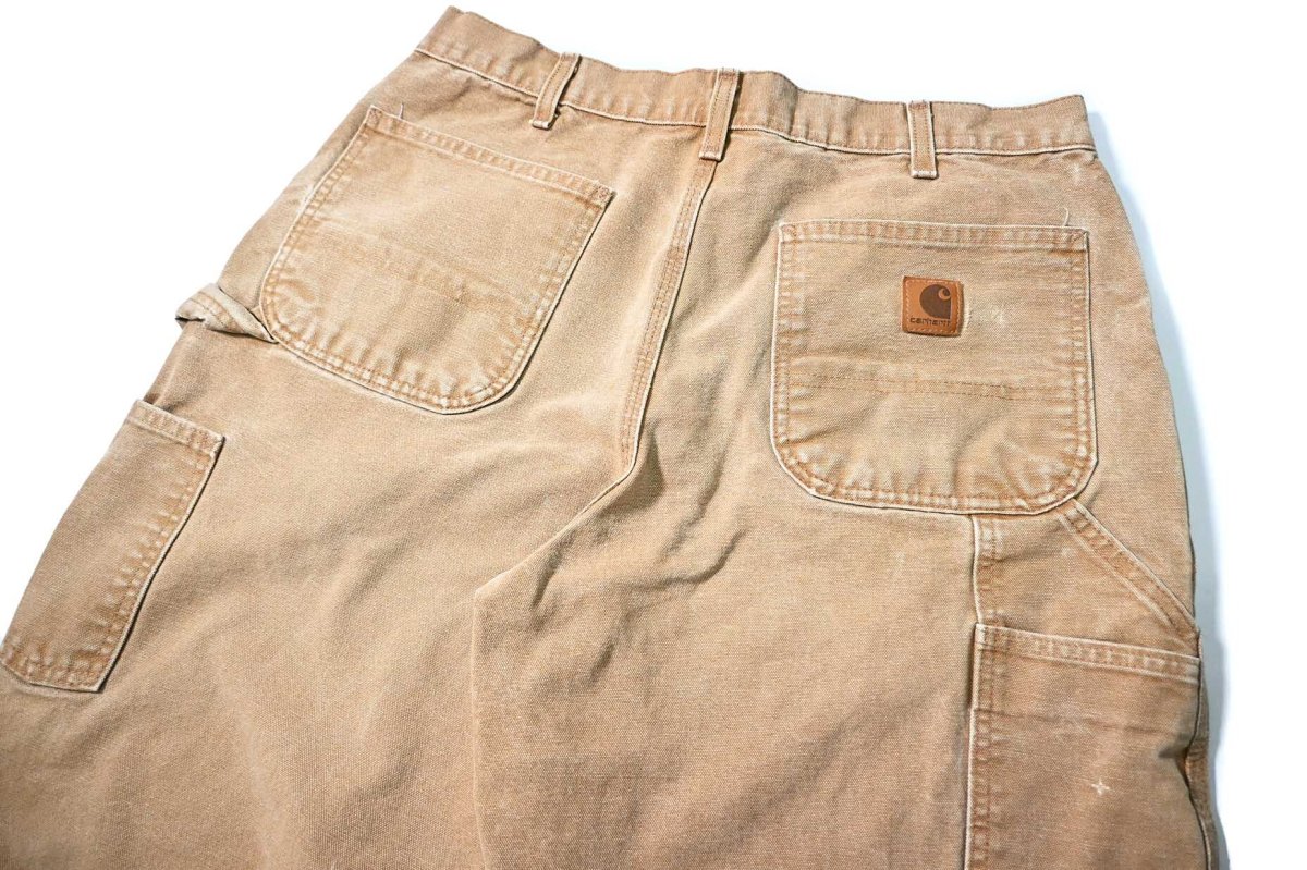 画像4: Used Carhartt Customized Duck Jorts Brown (4)