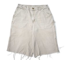 画像1: Used Carhartt Customized Duck Jorts Desert (1)