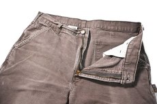 画像5: Used Carhartt Customized Duck Jorts Dark Brown (5)